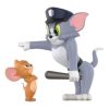 Figuras de Tom y Jerry con brújula prohibida “Prohibida la entrada”