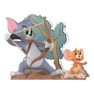 Figuras de Tom y Jerry con la brújula prohibida “Aventura de pintura”