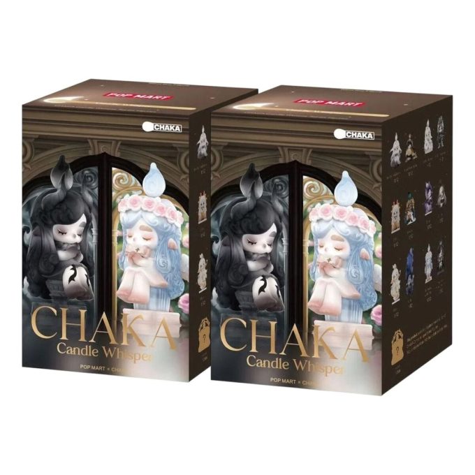 Figuras de vela Chaka Whisper (caja sellada, 2 cajas sorpresa)