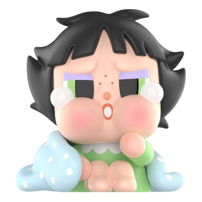 Figuras de vinilo CryBaby de Pop Mart x Las Chicas Superpoderosas “Taza de Mantequilla para Dormir”