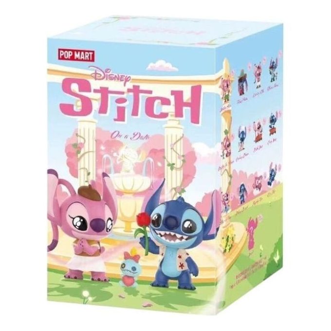 Figuras Disney Stitch en una cita (caja sellada, 1 caja sorpresa)