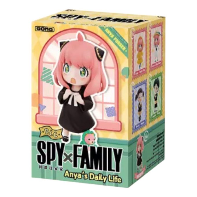 Figuras DLC Pop Mart SPY X FAMILY Anya’s Everyday (caja sellada, 1 caja sorpresa)