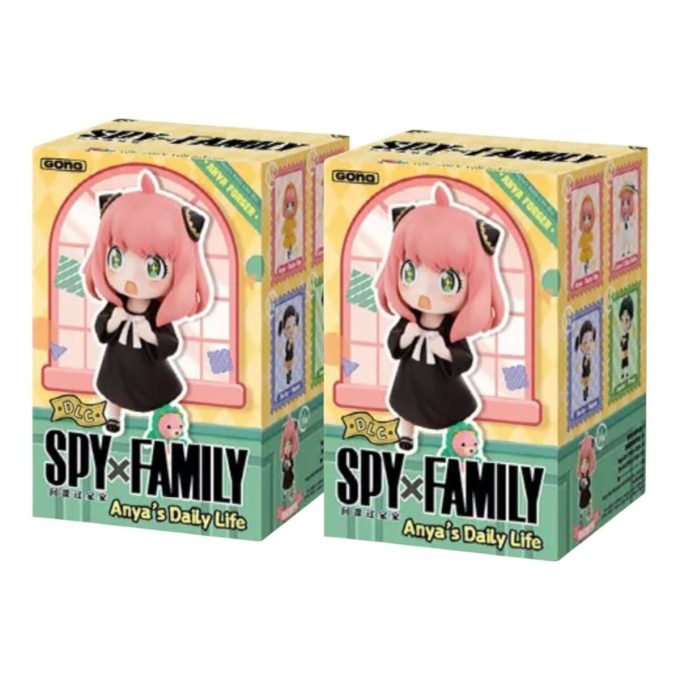 Figuras DLC Pop Mart SPY X FAMILY Anya’s Everyday (caja sellada, 2 cajas sorpresa)