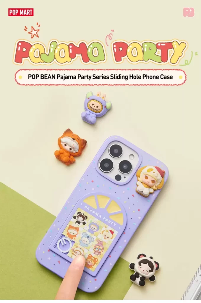 Funda para teléfono con orificio deslizante POP BEAN Pajama Party
