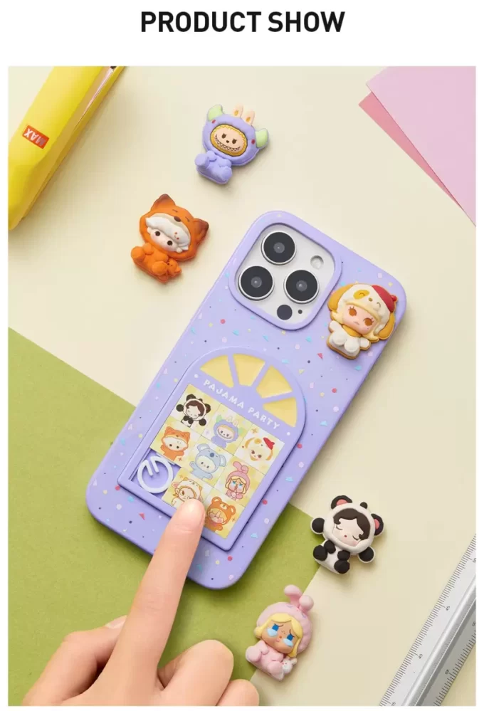 Funda para teléfono con orificio deslizante POP BEAN Pajama Party