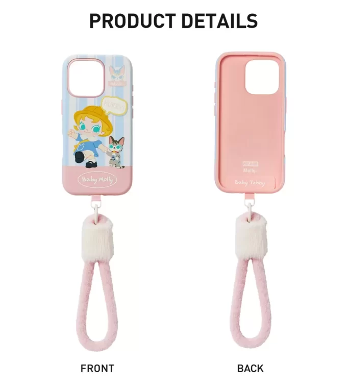 Funda para teléfono de la serie Baby Molly y Baby Tabby