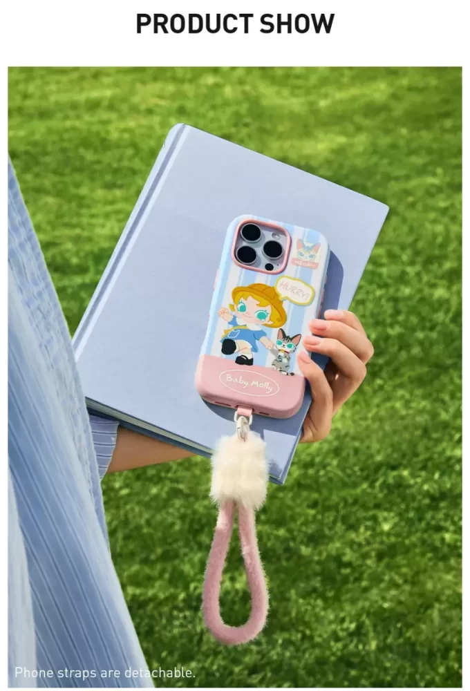 Funda para teléfono de la serie Baby Molly y Baby Tabby