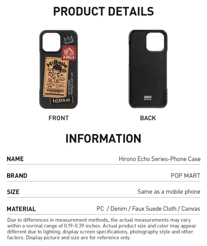 Funda para teléfono Hirono Echo Series