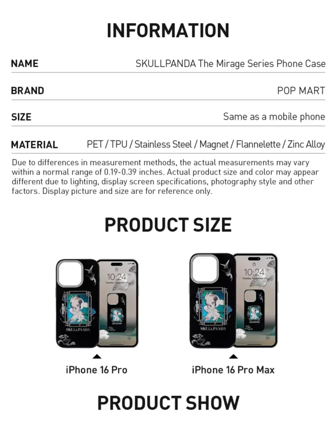 Funda para teléfono SKULLPANDA The Mirage Series