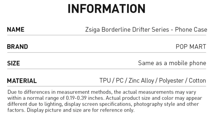 Funda para teléfono Zsiga Borderline Drifter Series