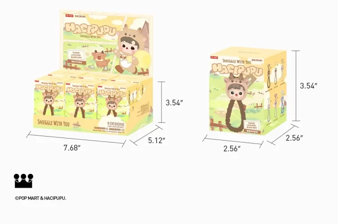 HACIPUPU Serie Acurrucarse Contigo – Caja Sorpresa con Cordón para Teléfono HACIPUPU Serie Acurrucarse Contigo – Caja Sorpresa con Cordón para Teléfono