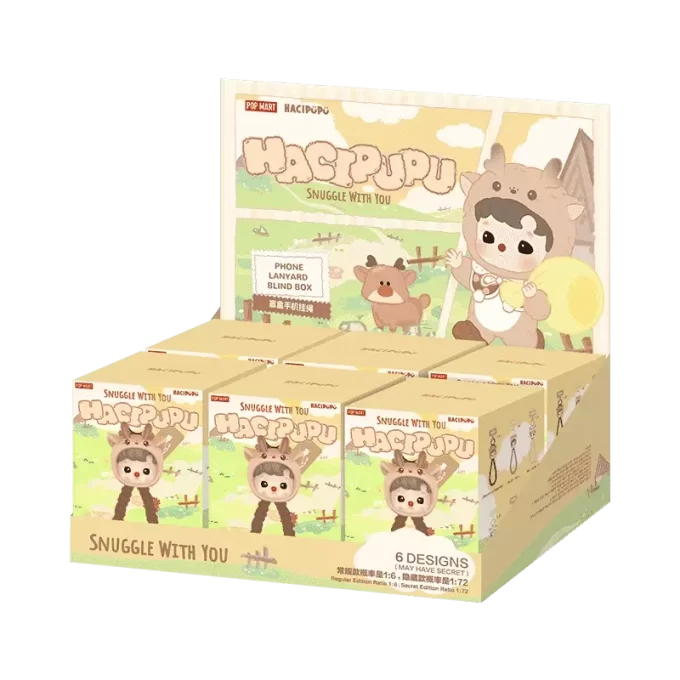 HACIPUPU Serie Acurrucarse Contigo – Caja Sorpresa con Cordón para Teléfono HACIPUPU Serie Acurrucarse Contigo – Caja Sorpresa con Cordón para Teléfono