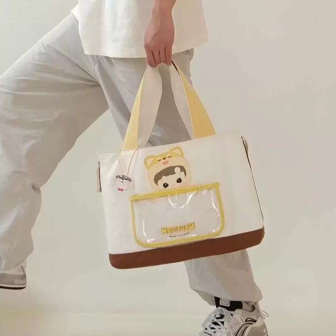 HACIPUPU Serie Diario de Crecimiento – Bolsa de Lona