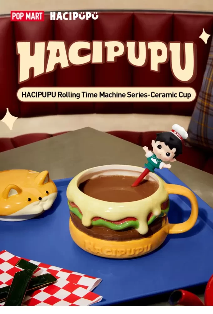 HACIPUPU-Serie Máquina del Tiempo Rodante-Taza de Cerámica HACIPUPU-Serie Máquina del Tiempo Rodante-Taza de Cerámica