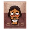 Imán para nevera de la fábrica de café Pop Bean “Condimento de azúcar dorado Crybaby”