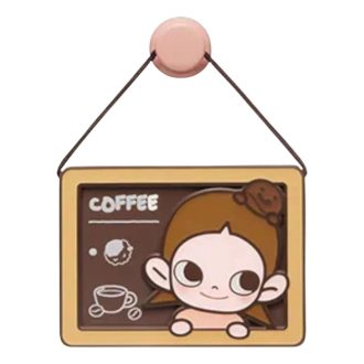 Imán para nevera de la fábrica de café Pop Bean “Mezcla especial Zsiga”