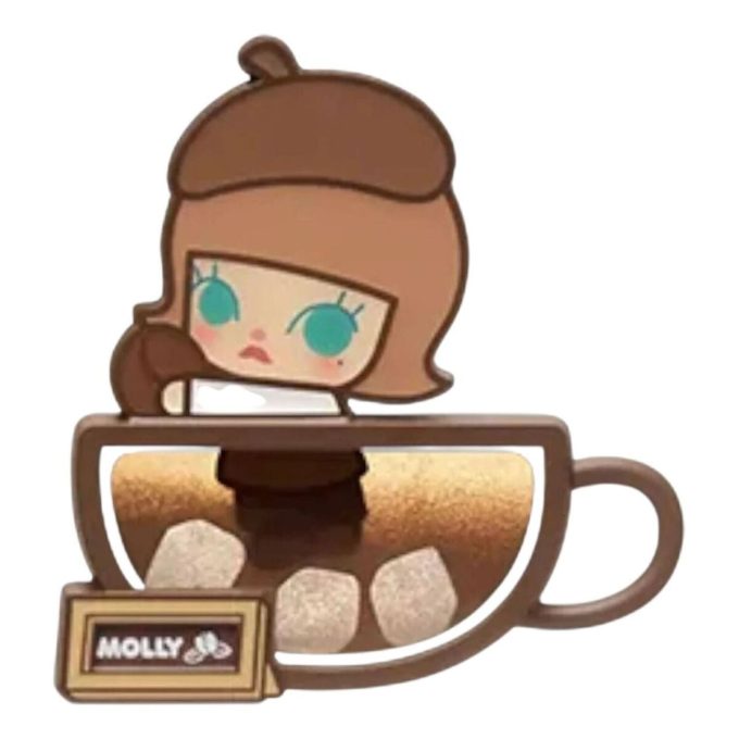Imán para nevera de la fábrica de café Pop Bean “Molly Stir with Sugar”