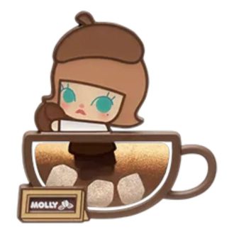 Imán para nevera de la fábrica de café Pop Bean “Molly Stir with Sugar”