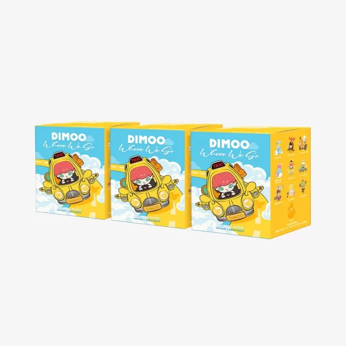 Insignia DIMOO Where We Go (3 y 9 piezas)