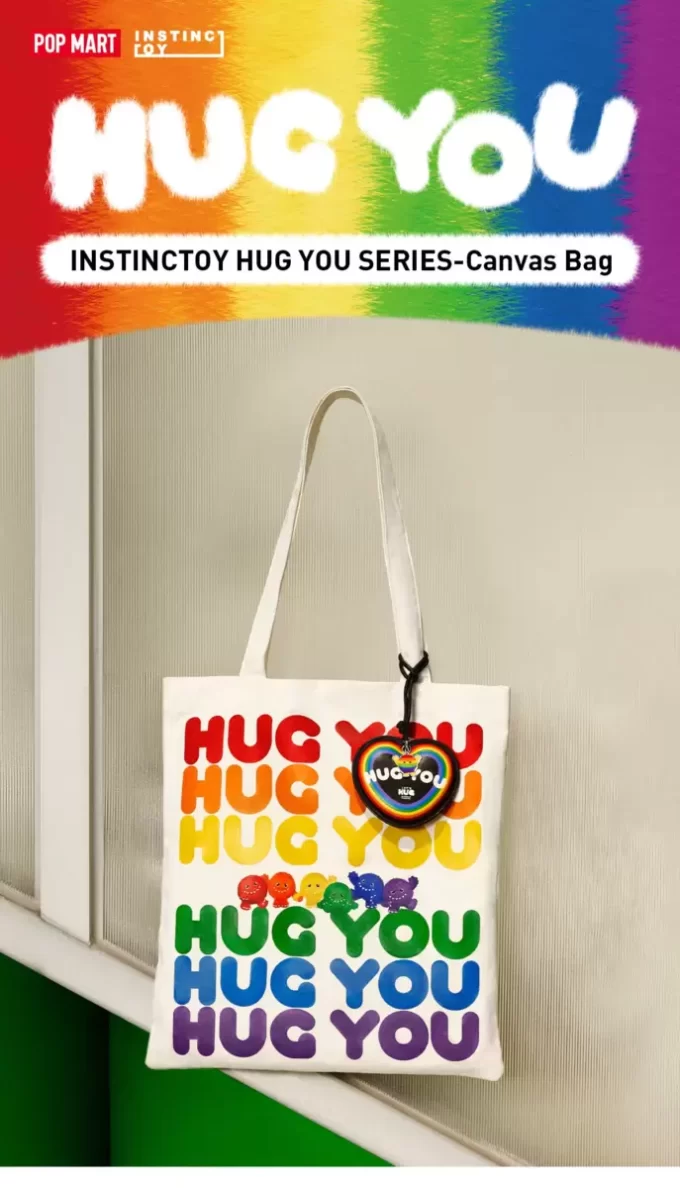 INSTINCTOY HUG YOU SERIES – Bolsa de lona