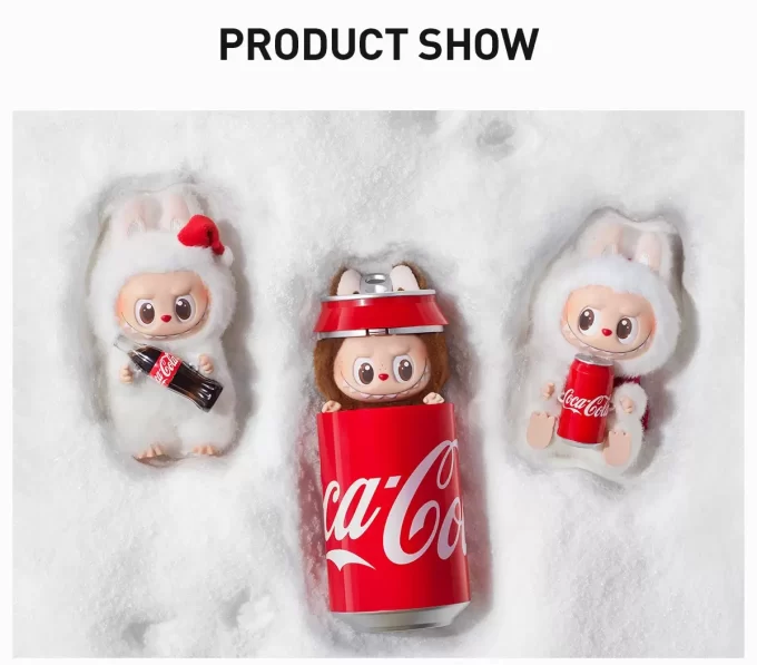 LA SERIE MONSTRUOS COCA-COLA – Caja sorpresa con cara de vinilo LA SERIE MONSTRUOS COCA-COLA – Caja sorpresa con cara de vinilo