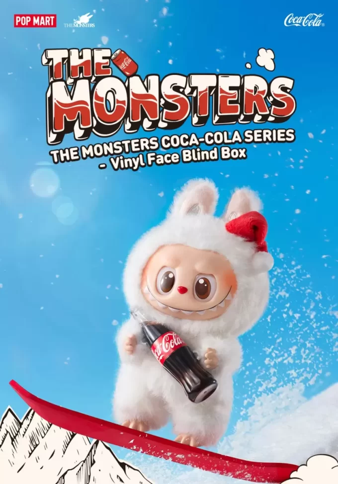 LA SERIE MONSTRUOS COCA-COLA – Caja sorpresa con cara de vinilo LA SERIE MONSTRUOS COCA-COLA – Caja sorpresa con cara de vinilo