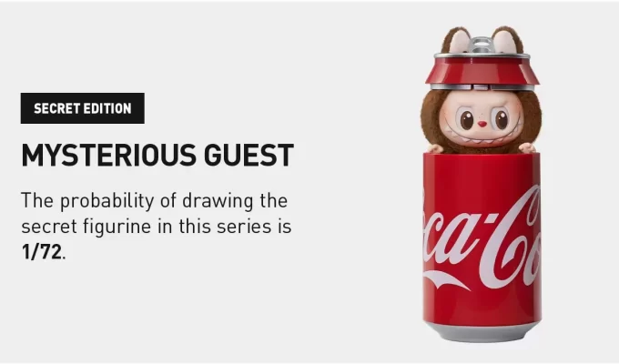LA SERIE MONSTRUOS COCA-COLA – Caja sorpresa con cara de vinilo LA SERIE MONSTRUOS COCA-COLA – Caja sorpresa con cara de vinilo