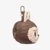 LABUBU Originals – Bolsa de silicona marrón para auriculares