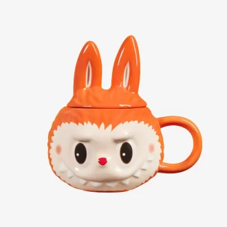 LABUBU Originals – Taza naranja con perfil