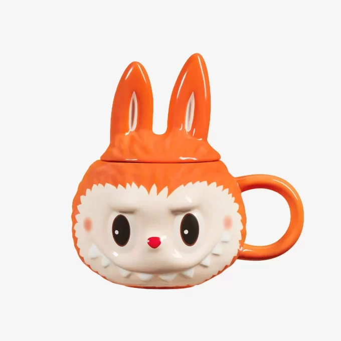 LABUBU Originals – Taza naranja con perfil