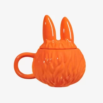 LABUBU Originals – Taza naranja con perfil