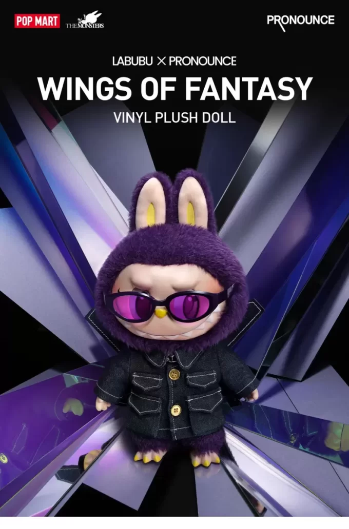 LABUBU × PRONOUNCE – Muñeca de peluche de vinilo WINGS OF FANTASY LABUBU × PRONOUNCE – Muñeca de peluche de vinilo WINGS OF FANTASY