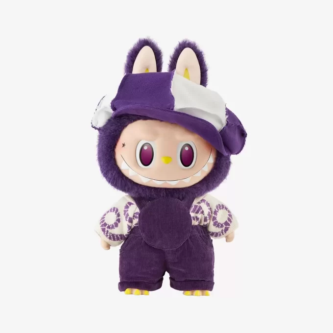 LABUBU × PRONUNCIA-SÉ ELEGANTE AHORA Muñeca de peluche de vinilo