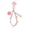 Llavero de fiesta con pompones Labubu “rosa”