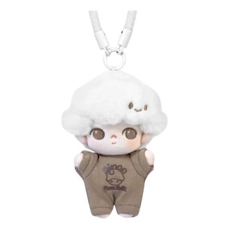 Llavero de peluche “Coconut Latte” de Dimoo Crush on Coffee