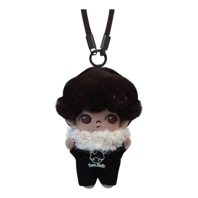 Llavero de peluche “Heartfelt Espresso” Edición Secreta de Dimoo Crush on Coffee