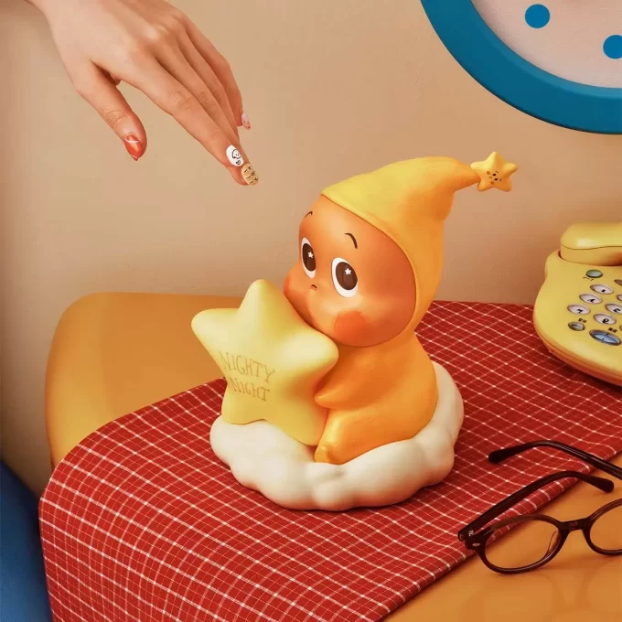 Lámpara activada por Pat, serie Twinkle Twinkle Classic – Buenas noches