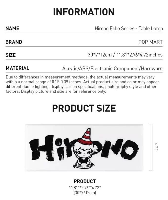 Lámpara de mesa Hirono Echo Series