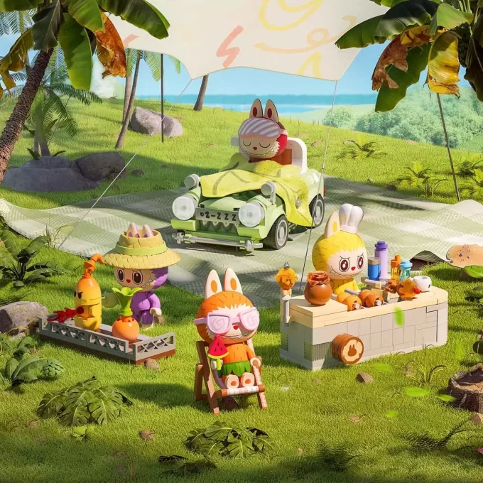 LOS MONSTRUOS Bloques de la serie Base Secreta del Bosque Parte 2