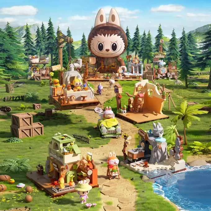 LOS MONSTRUOS Bloques de la serie Base Secreta del Bosque Parte 2