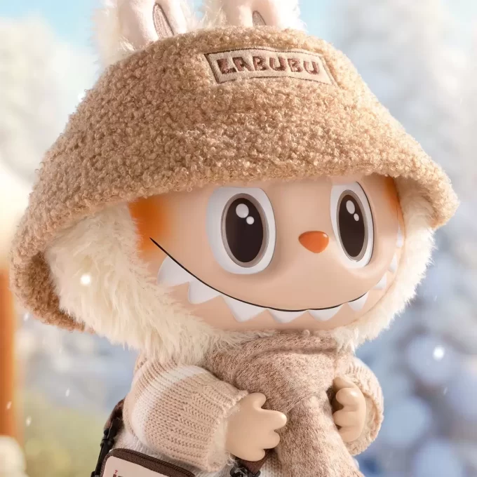 LOS MONSTRUOS – DRESS BE LATTE Muñeco de peluche de vinilo