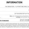 LOS MONSTRUOS – FLIP WITH ME Muñeco de peluche de vinilo LOS MONSTRUOS – FLIP WITH ME Muñeco de peluche de vinilo