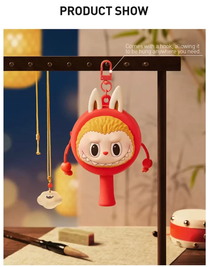 LOS MONSTRUOS Serie Divirtámonos Juntos – Estuche para Auriculares con Sonajero