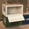 LOS MONSTRUOS Serie El Hogar de los Elfos – Caja de Almacenamiento (Blanca, Verde y Azul)