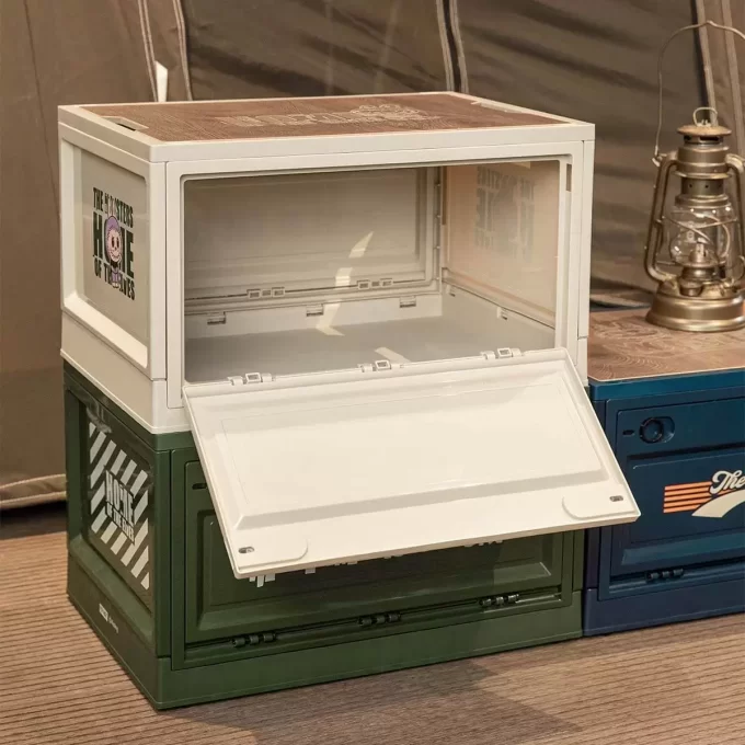 LOS MONSTRUOS Serie El Hogar de los Elfos – Caja de Almacenamiento (Blanca, Verde y Azul)