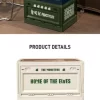 LOS MONSTRUOS Serie El Hogar de los Elfos – Caja de Almacenamiento (Blanca, Verde y Azul)
