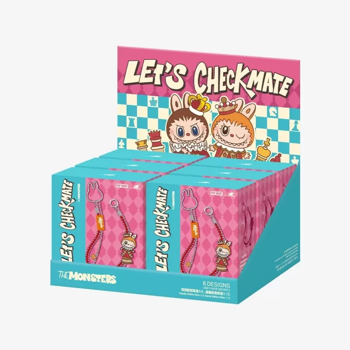LOS MONSTRUOS Serie Let’s Checkmate – Caja sorpresa con colgante