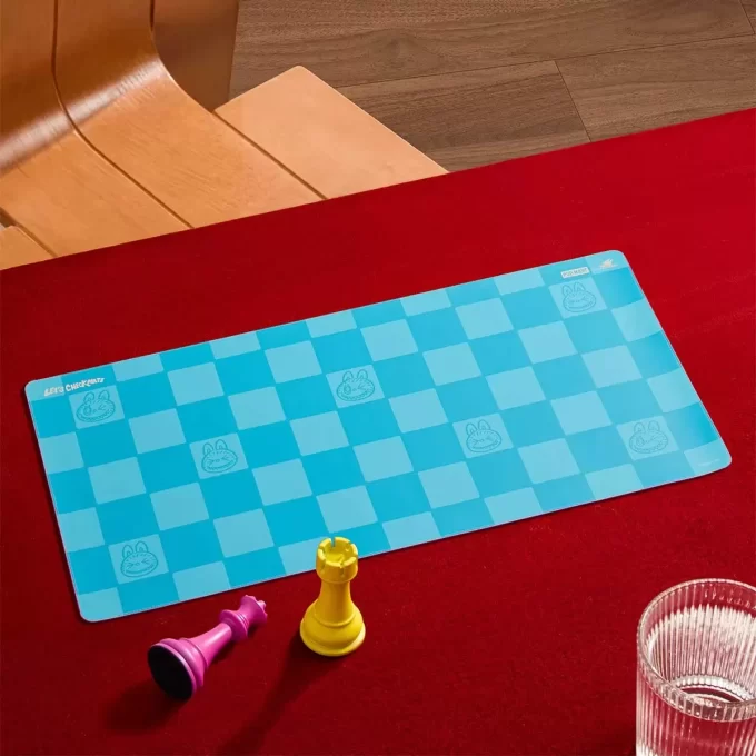 LOS MONSTRUOS Serie Let’s Checkmate – Tapete de escritorio para computadora