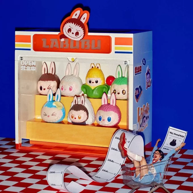 LOS MONSTRUOS Serie Wacky Mart – Contenedor de exhibición LOS MONSTRUOS Serie Wacky Mart – Contenedor de exhibición