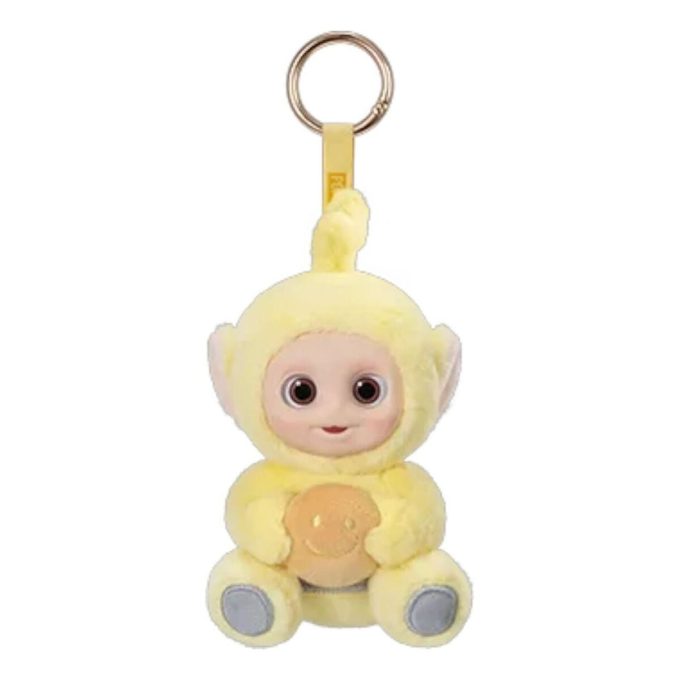 Los Teletubbies saludan a las figuras “Laa-Laa’s Cheese Toast”